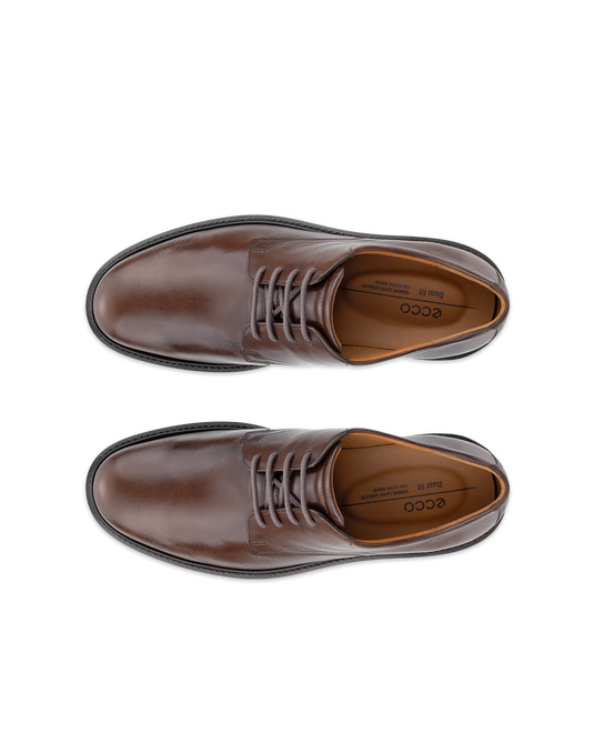 ECCO metropole london Plain Toe Dress Shoe Dark Brown ECCO metropole london Plain Toe Dress Shoe Dark Brown
