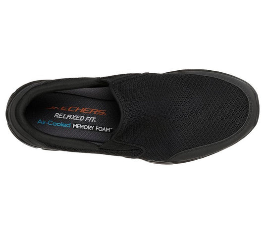 Skechers Men's Equalizer 3.0 - Bluegate Slip-on Shoes Black Skechers Men's Equalizer 3.0 - Bluegate Slip-on Shoes Black