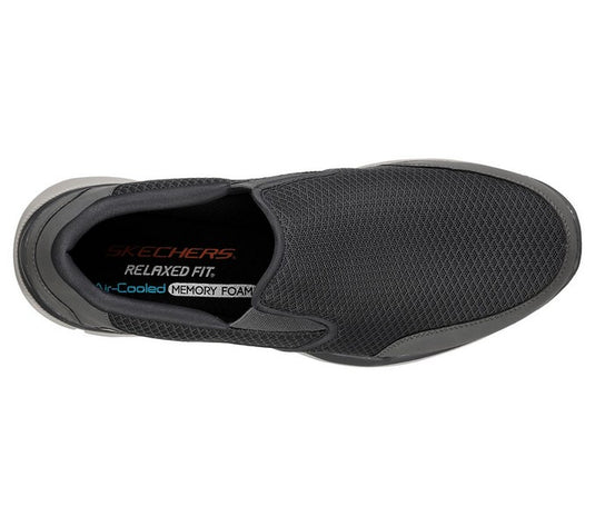Skechers Men's Equalizer 3.0 - Bluegate Slip-on Shoes Charcoal Skechers Men's Equalizer 3.0 - Bluegate Slip-on Shoes Charcoal