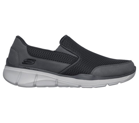 Skechers Men's Equalizer 3.0 - Bluegate Slip-on Shoes Charcoal Skechers Men's Equalizer 3.0 - Bluegate Slip-on Shoes Charcoal