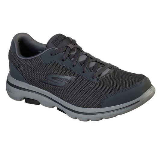 Skechers Men's GOwalk 5 Charcoal/Black Skechers Men's GOwalk 5 Charcoal/Black