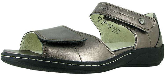 Waldlaufer Women's Hilena Velcro Sandals Bronze Waldlaufer Women's Hilena Velcro Sandals Bronze