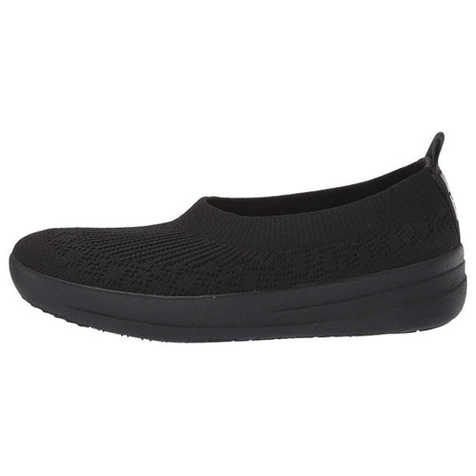 Fit Flop Uberknit Slip on Ballerina All Black Fit Flop Uberknit Slip on Ballerina All Black