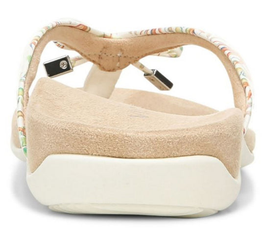 Vionic Women's Bella Toe Post Sandal Marshmallow Vionic Women's Bella Toe Post Sandal Marshmallow