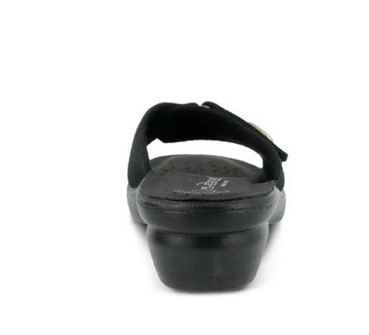Spring Step Flexus Women's Kea Slide Sandals Black Spring Step Flexus Women's Kea Slide Sandals Black