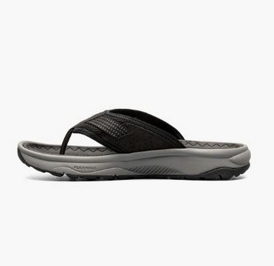 Florsheim Men's Sandal Tread lite Thong Sandal Black Florsheim Men's Sandal Tread lite Thong Sandal Black