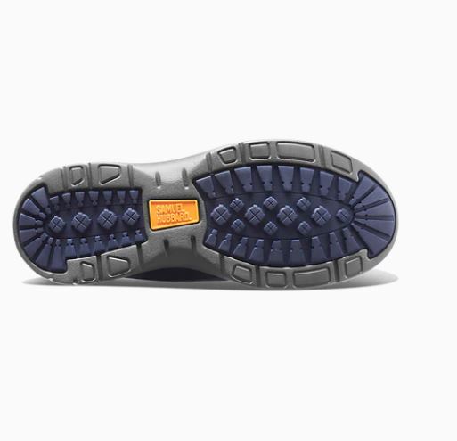 Samuel Hubbard Men's Performance Walker High Top Navy Leather with Gray Suede Samuel Hubbard Men's Performance Walker High Top Navy Leather with Gray Suede