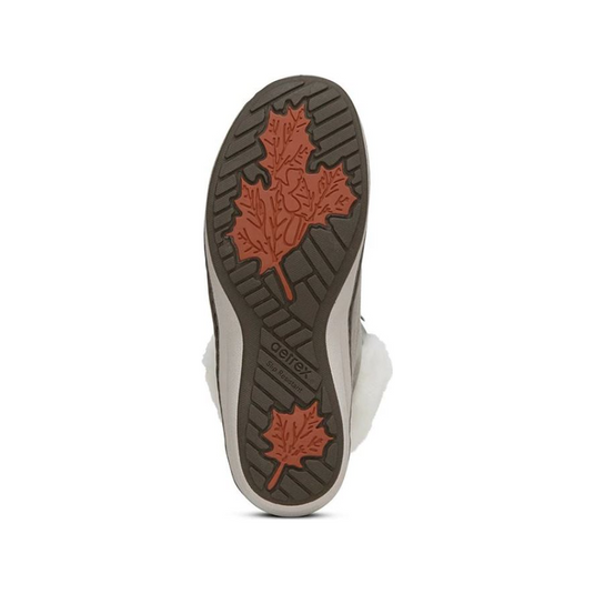 Aetrex Women's Jodie Fur Arch Support Waterproof Winter Boot Grey Aetrex Women's Jodie Fur Arch Support Waterproof Winter Boot Grey