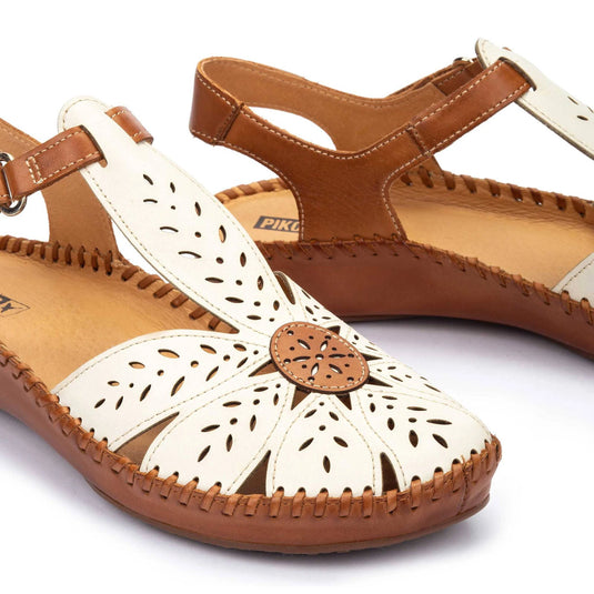 Pikolinos Women's P. VALLARTA hook-and-loop closure shoes White Pikolinos Women's P. VALLARTA hook-and-loop closure shoes White