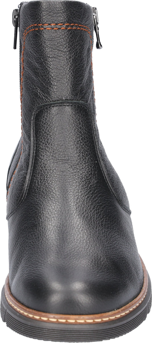 Waldlaufer Women's K-Gesa Black Leather Waldlaufer Women's K-Gesa Black Leather