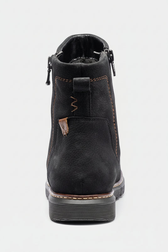 Waldlaufer Women's K-Gesa Black Nubuck Waldlaufer Women's K-Gesa Black Nubuck