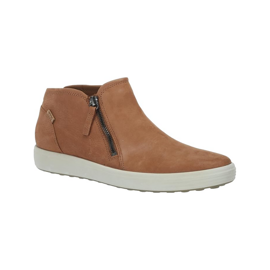 Ecco Women's Soft 7 Low Bootie Silver Cashmere Ecco Women's Soft 7 Low Bootie Silver Cashmere