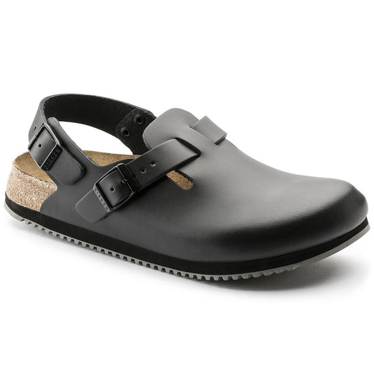 Birkenstock Tokio Super Grip Black Leather Birkenstock Tokio Super Grip Black Leather