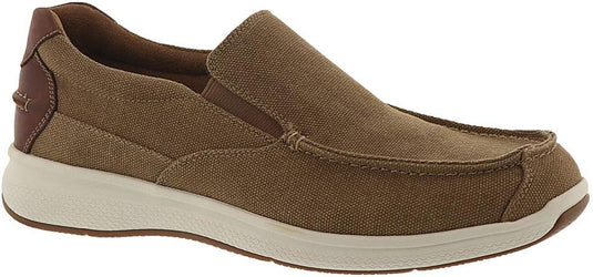 Florsheim Men's Great Lakes Canvas Moc Toe Slip-on Sand Florsheim Men's Great Lakes Canvas Moc Toe Slip-on Sand