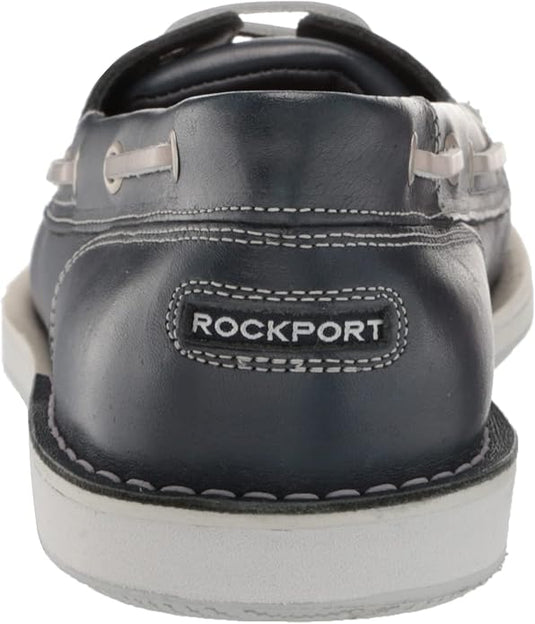 Rockport Men's Perth Slip-On Boat Shoes Navy Rockport Men's Perth Slip-On Boat Shoes Navy