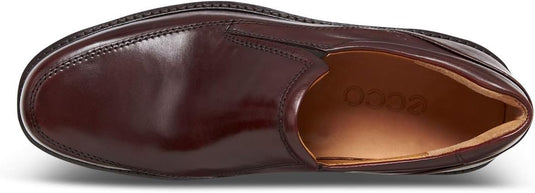 Ecco Men's Holton Apron Toe Slip-on Dress Shoe Rust Ecco Men's Holton Apron Toe Slip-on Dress Shoe Rust