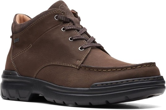 Clarks Men's Rockie2 HIGTX Brown Leather Clarks Men's Rockie2 HIGTX Brown Leather