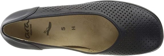 Ara Women's Avril slip-on Navy Leather Ara Women's Avril slip-on Navy Leather
