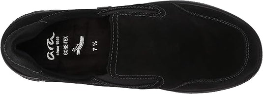 ARA Women's Shanaya Gore-tex Slip on Shoe Black Suede ARA Women's Shanaya Gore-tex Slip on Shoe Black Suede