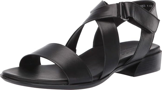 Munro Women's Souki Sandals Black Leather Munro Women's Souki Sandals Black Leather