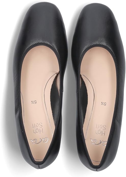 Ara Women's Graz Block Heel Black Nappa Ara Women's Graz Block Heel Black Nappa