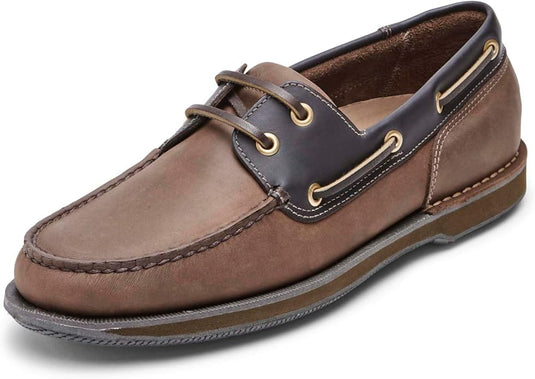 Rockport Men's Perth Slip-On Boat Shoes Chocolate Rockport Men's Perth Slip-On Boat Shoes Chocolate