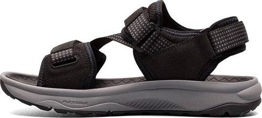Florsheim Men's Sandal Tread lite River Sandal Black