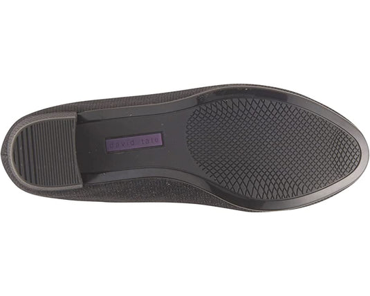 David Tate Women's Suave Pump Black Metallic Fabric David Tate Women's Suave Pump Black Metallic Fabric