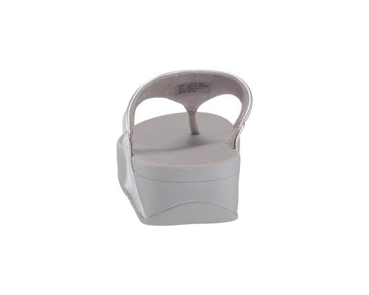 Fit Flop Women's LULU Leather Toe-Post Sandals Sliver Fit Flop Women's LULU Leather Toe-Post Sandals Sliver