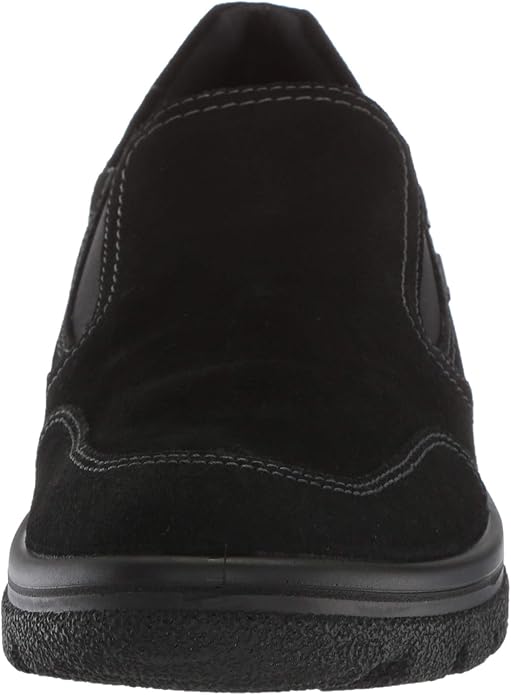 ARA Women's Shanaya Gore-tex Slip on Shoe Black Suede ARA Women's Shanaya Gore-tex Slip on Shoe Black Suede