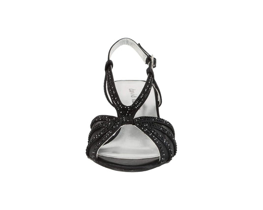 David Tate Women's Refined Black Satin David Tate Women's Refined Black Satin