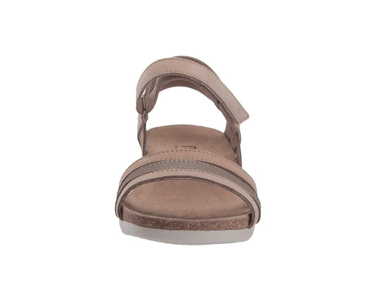 Munro Women's Summer Sandal Taupe Combo Munro Women's Summer Sandal Taupe Combo