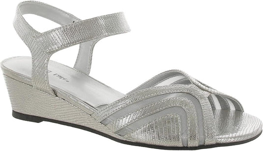 David Tate Women's Admire Silver Lizard Print David Tate Women's Admire Silver Lizard Print
