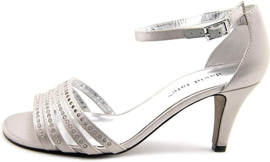 David Tate Women's Terra Sandals Silver David Tate Women's Terra Sandals Silver