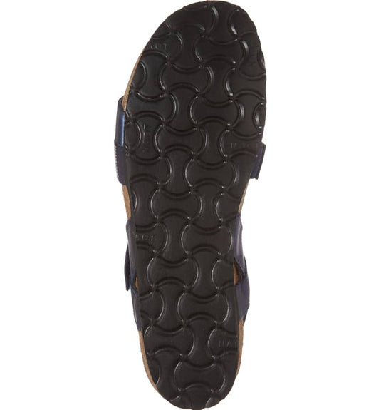 Naot Women's Krista Hook & Loop Sandals Polar Sea with Nickel Rivets Naot Women's Krista Hook & Loop Sandals Polar Sea with Nickel Rivets