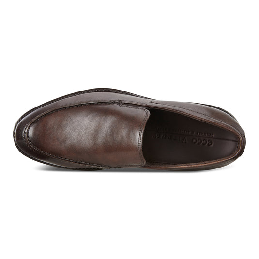 Ecco Men's Vitrus III Apron Toe Slip-on Dress Shoe Cocoa Brown Ecco Men's Vitrus III Apron Toe Slip-on Dress Shoe Cocoa Brown