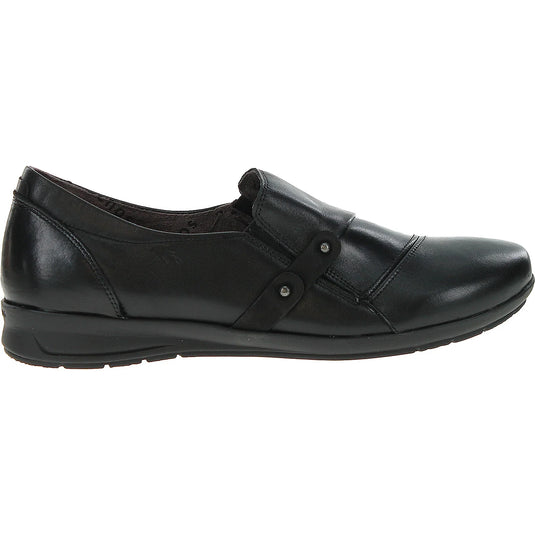Fluchos Women's Noa 9154 Slip-on Black Leather Fluchos Women's Noa 9154 Slip-on Black Leather
