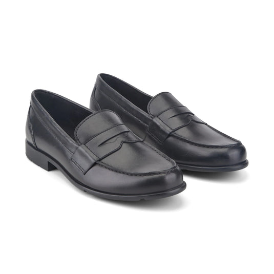 Rockport Men's Classic Loafers Penny Dress Black Leather Rockport Men's Classic Loafers Penny Dress Black Leather