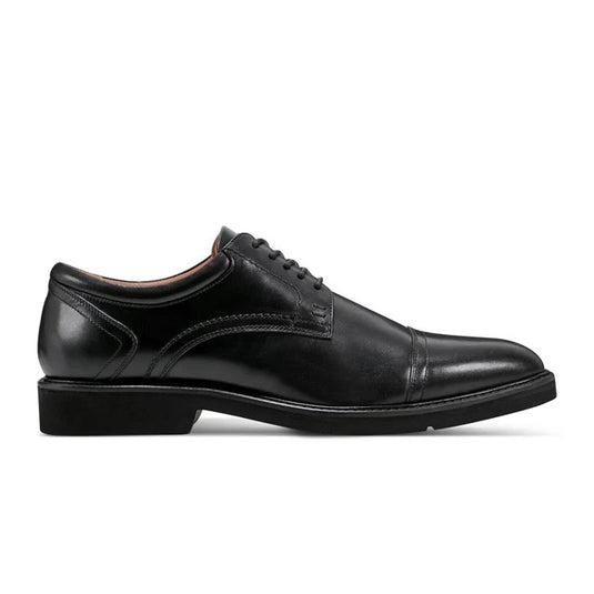 Rockport Men's Findlay Dress Lace-up Almond Toe Oxfords Black Rockport Men's Findlay Dress Lace-up Almond Toe Oxfords Black