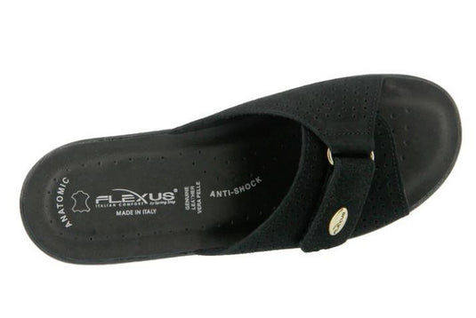 Spring Step Flexus Women's Kea Slide Sandals Black Spring Step Flexus Women's Kea Slide Sandals Black