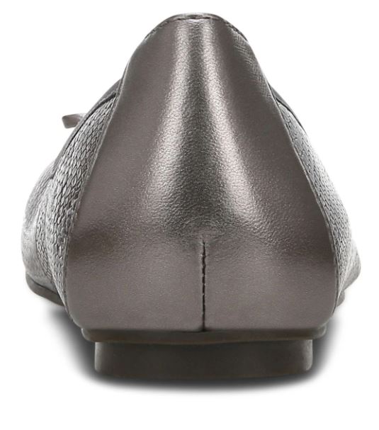 Vionic Women's Minna Ballet Flat Pewter Vionic Women's Minna Ballet Flat Pewter