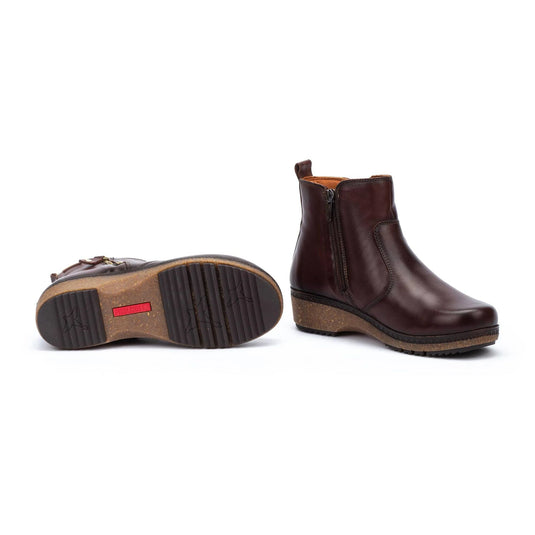 Pikolinos GRANADA Women's casual ankle boots - Caoba Pikolinos GRANADA Women's casual ankle boots - Caoba