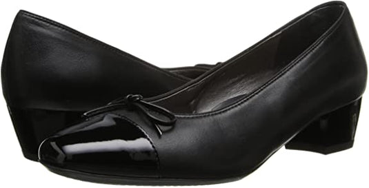 Ara Women's Micha Black Leather-Patent