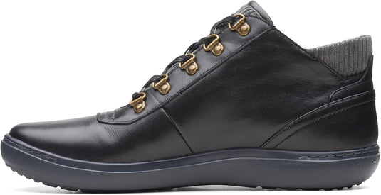 Clarks Women's Nalle Mid Ankle Boot Black Clarks Women's Nalle Mid Ankle Boot Black