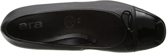Ara Women's Micha Black Leather-Patent Ara Women's Micha Black Leather-Patent