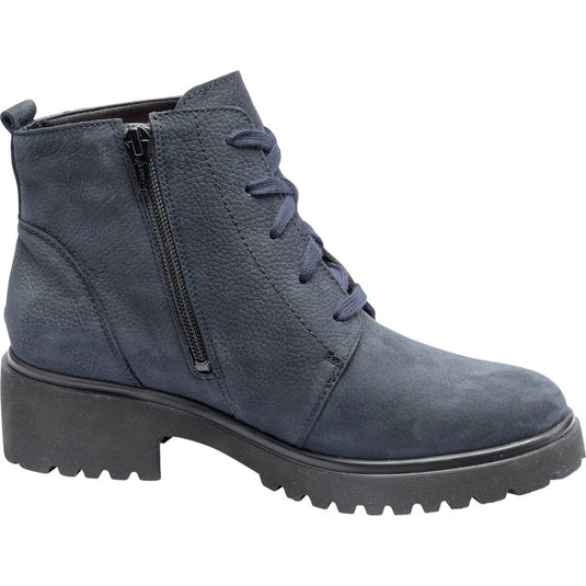 Waldlaufer Women's H-Luise Navy Nubuck