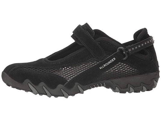 Mephisto Allrounder Women's Niro Mary Jane Black Suede/Mesh Mephisto Allrounder Women's Niro Mary Jane Black Suede/Mesh