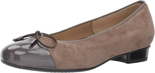 ARA Women's Betty flat shoe Alapaca Suede ARA Women's Betty flat shoe Alapaca Suede