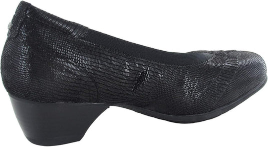 Aravon Women's Patsy-ar Pumps Black Snake