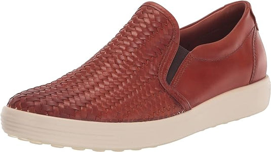 Ecco Women's Soft 7 Slip-On Cognac
